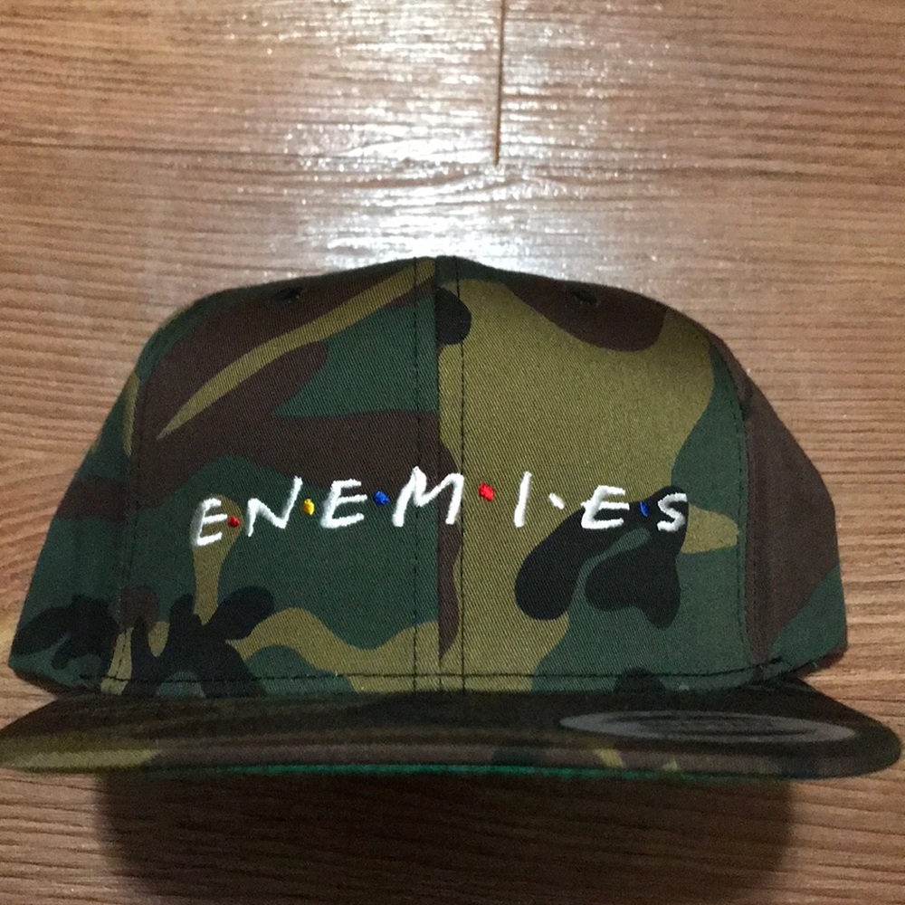 Enemies camo snapback